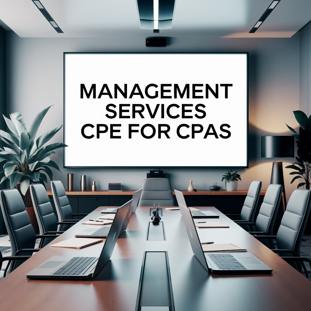 Management Services CPE for CPAs