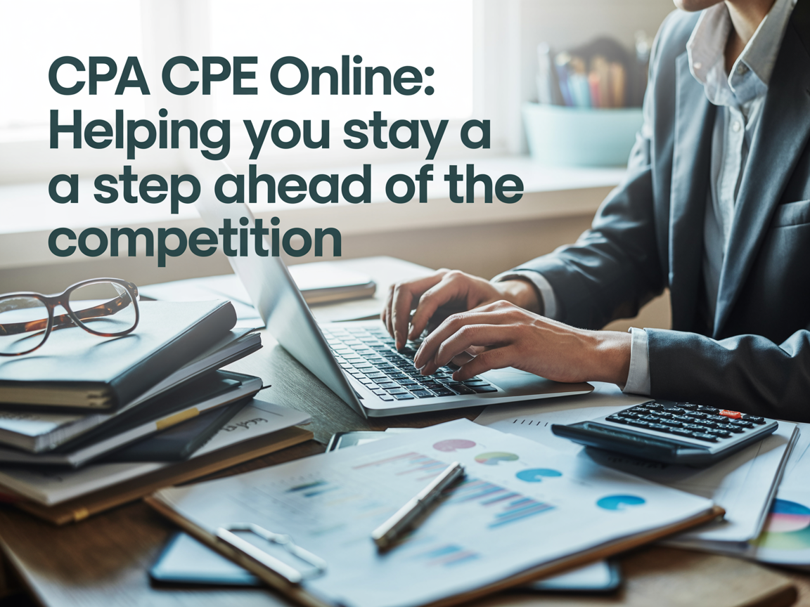 Online CPA credits and CPE guide to maintain CPA license